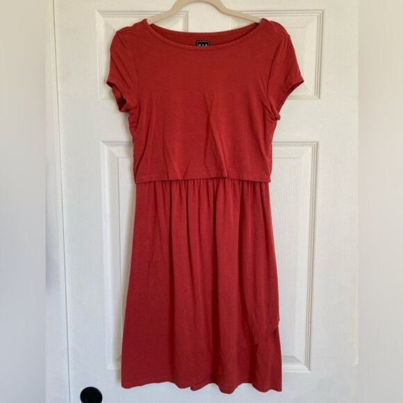 GAP Orange Maternity / Nursing Dress - Picture 1 of 5